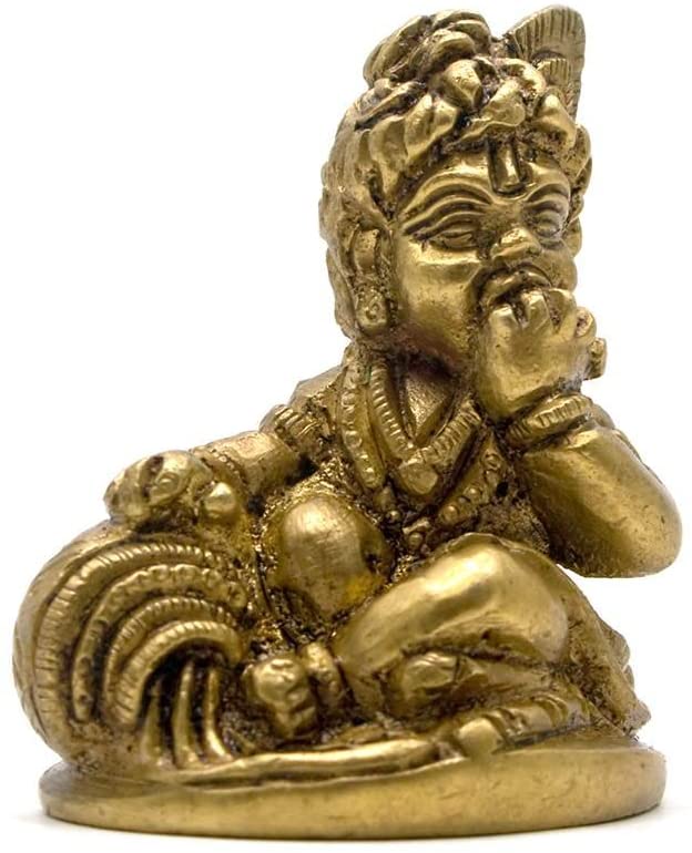 Brass Bal Gopal 2.5" image 0