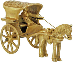 Brass Horse Cart image 1