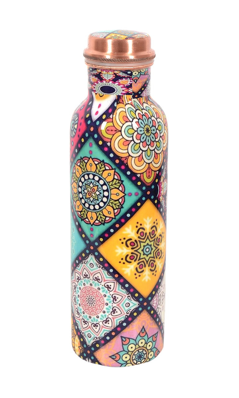 Pure Copper Water Bottle, 950 ml image 0