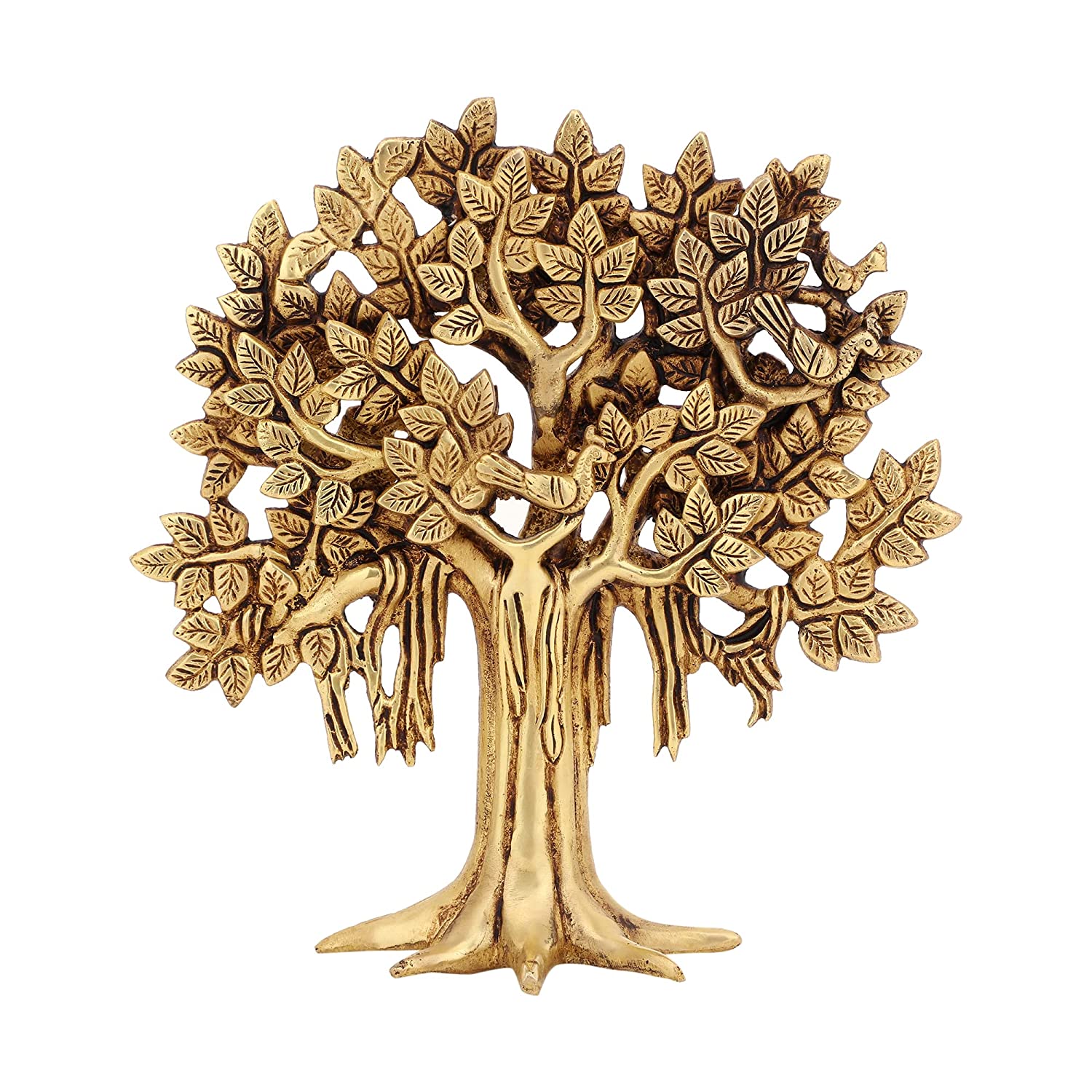 Brass Tree of Life Wall Hanging Art image 0