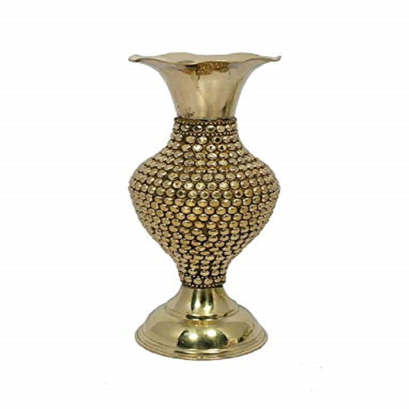 Metal Flower Vase 10" image 0