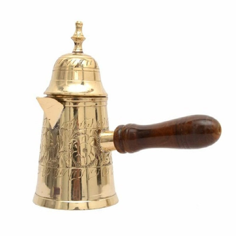 Brass Turkish Kettle with Cover-4" image 1