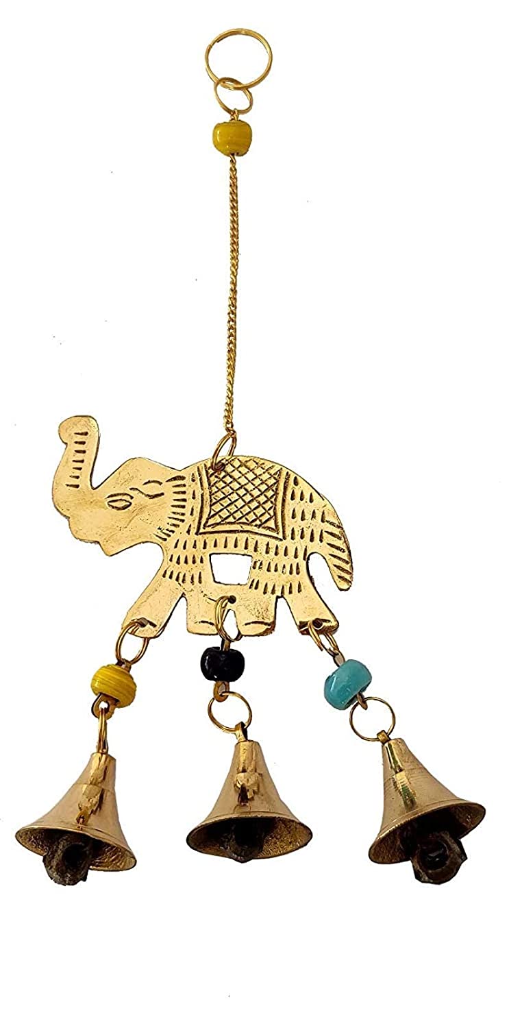 Brass Elephant  Wind Chime image 1