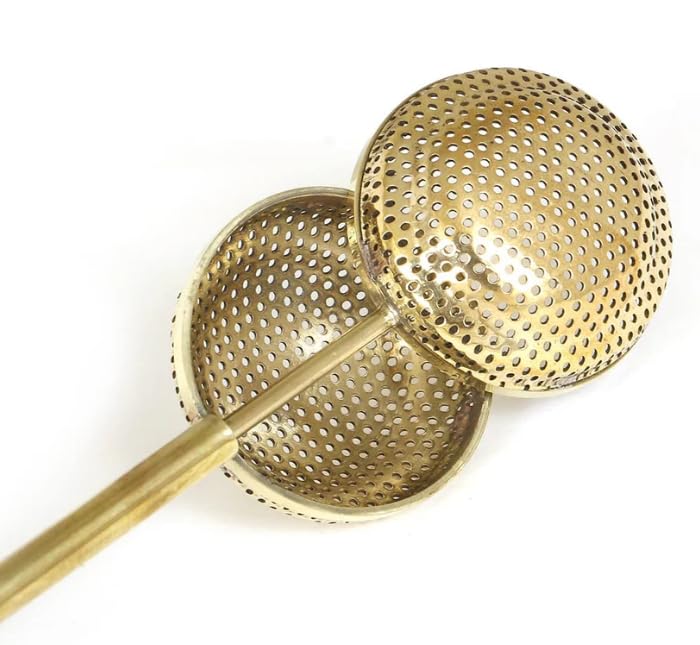 Metal Brass Tea Strainer Infuser image 2