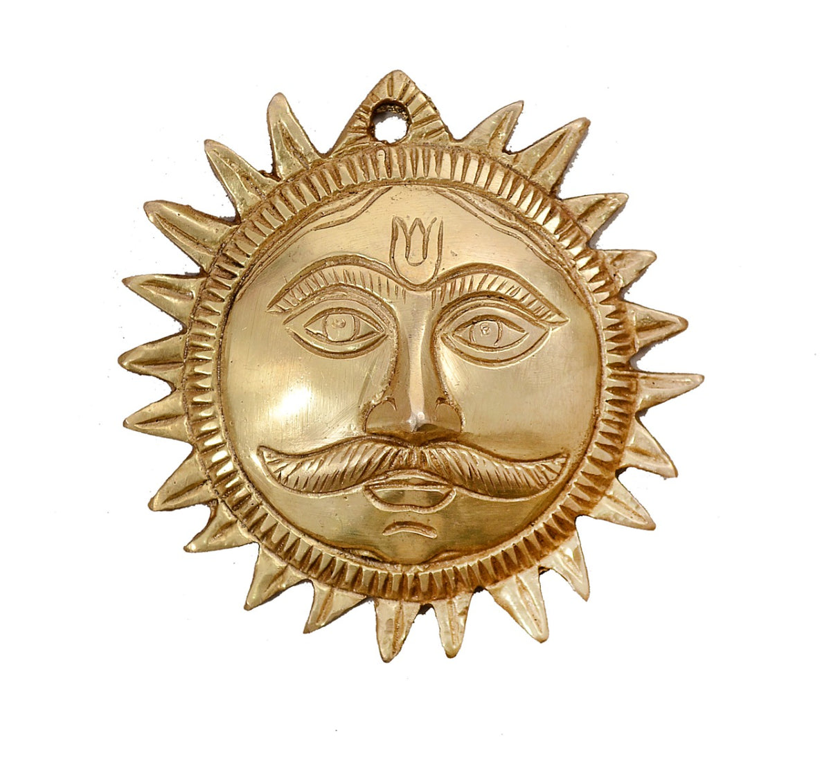 Brass Surya Wall Hanging image 0