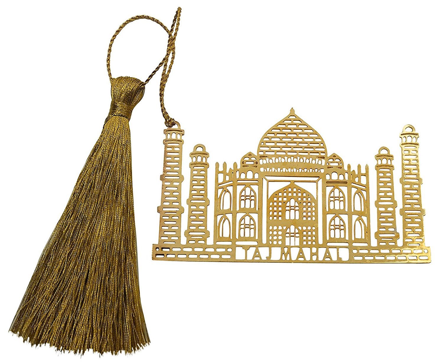 Brass Bookmark-Taj mahal image 0