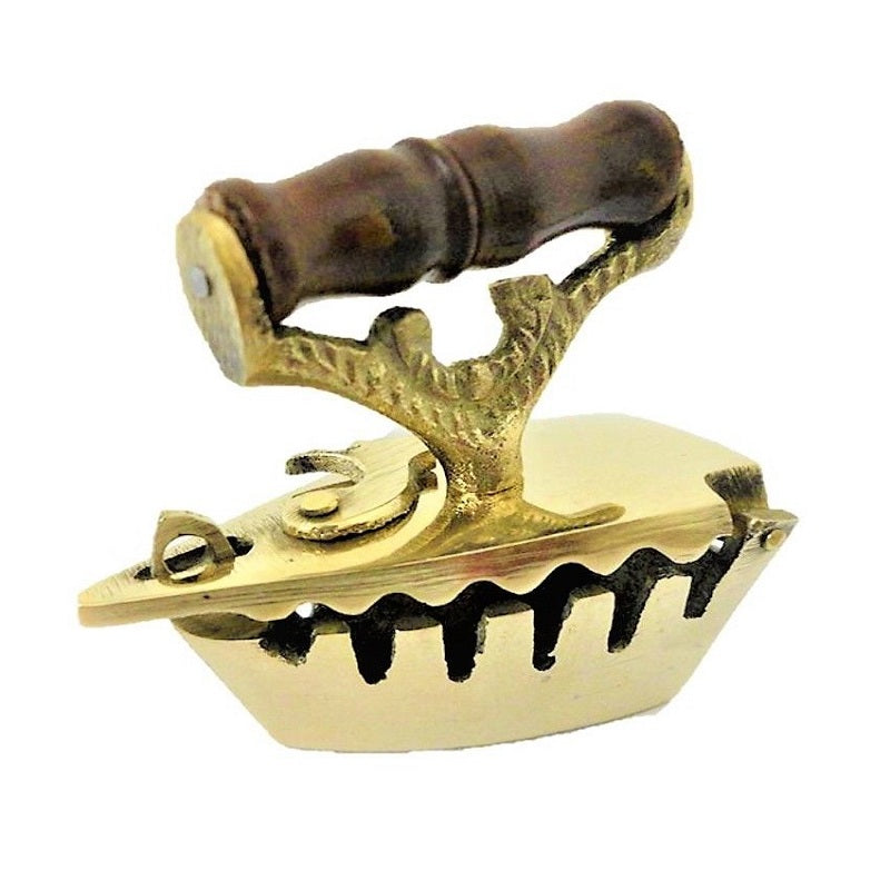 Vintage Brass Iron Paperweight image 0