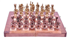 Brass Chess Board Game Set -(14″x14″) image 3