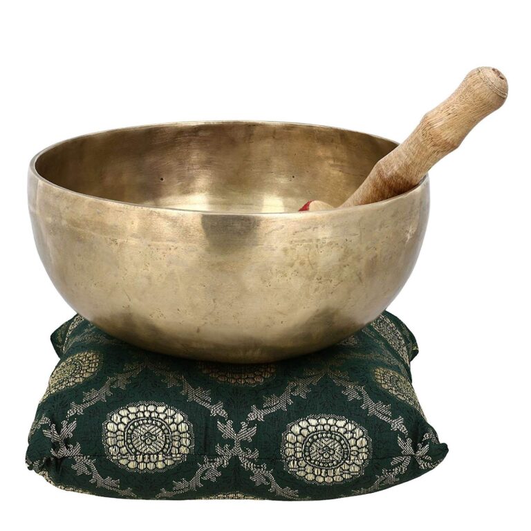 Handmade Singing Bowl with Stick and Cushion  image 0