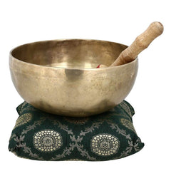 Handmade Singing Bowl with Stick and Cushion  image 0