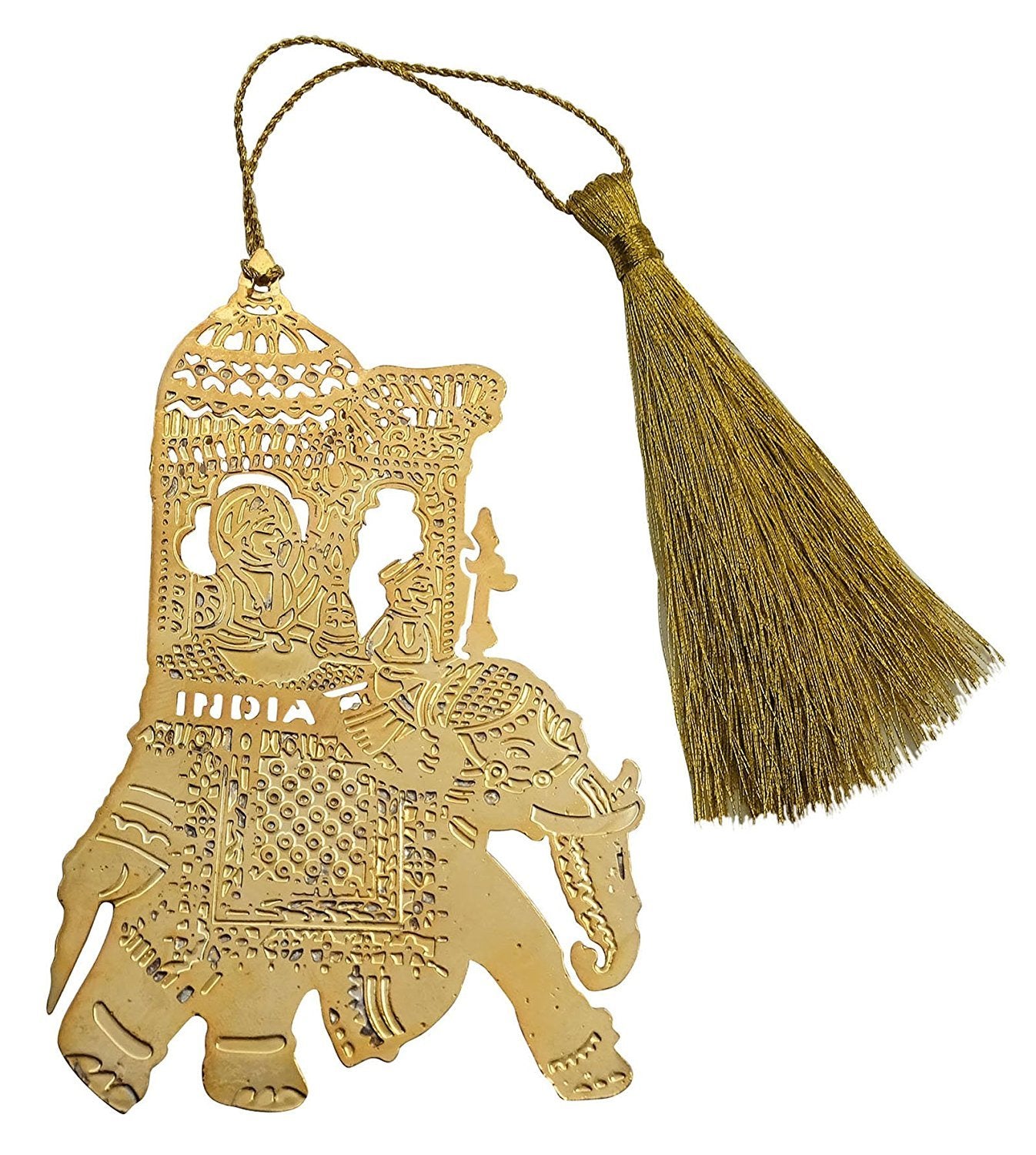 Brass Bookmark-Elephant image 0