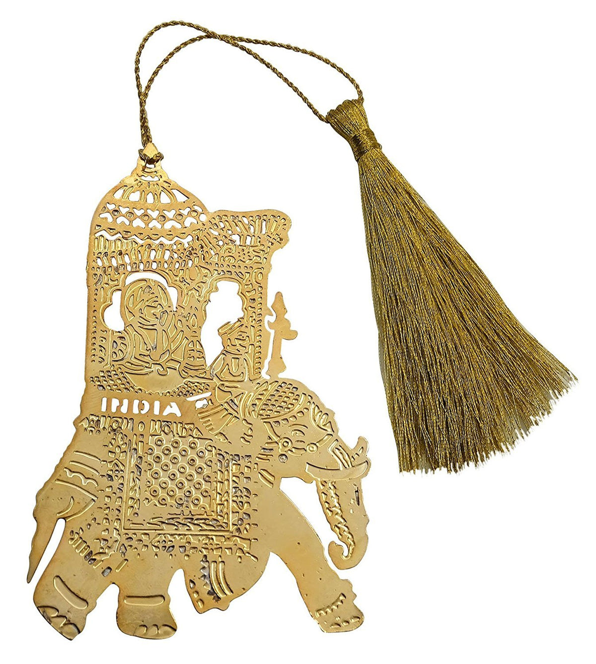 Brass Bookmark-Elephant image 0