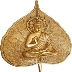 Metal Leaf Buddha Wall Hanging  image 1