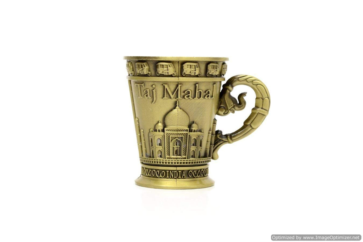 Metal Shot Glass Taj Mahal image 0