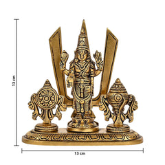 Brass Venkateswara Balaji Idol image 1