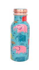 Pure Copper Water Bottle, 500 ml image 0