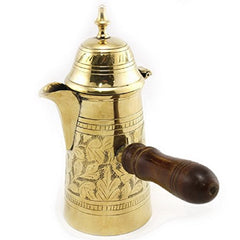 Brass Turkish Kettle with Cover-7" image 1