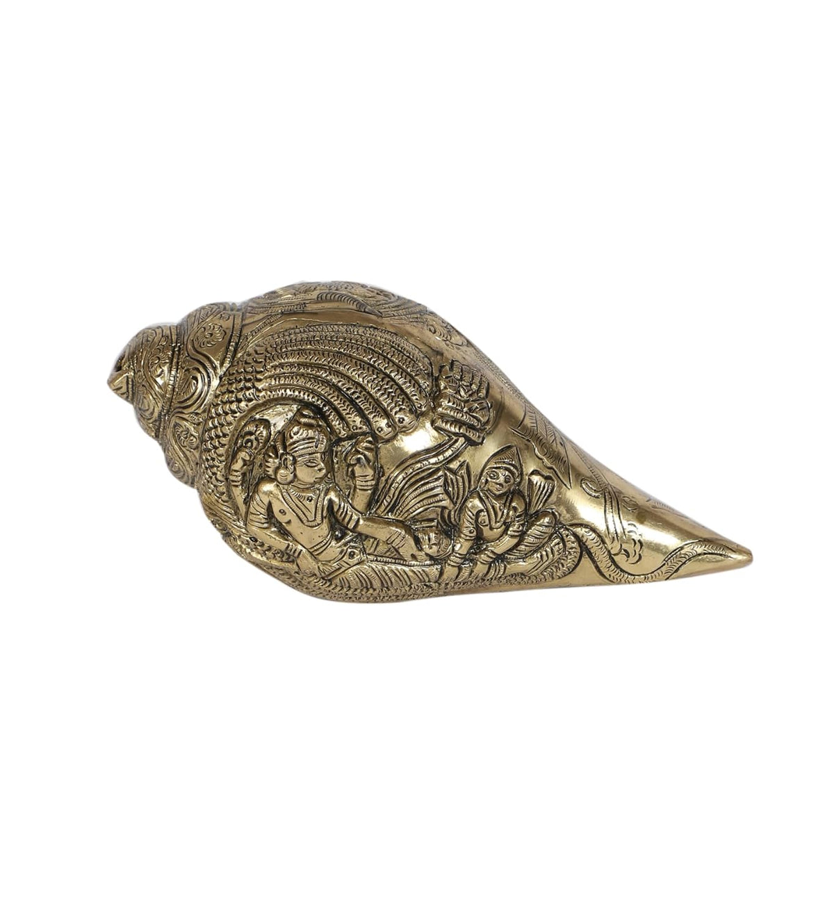 Brass Vishnu Lakshmi Narayan Shankh/Conch image 0