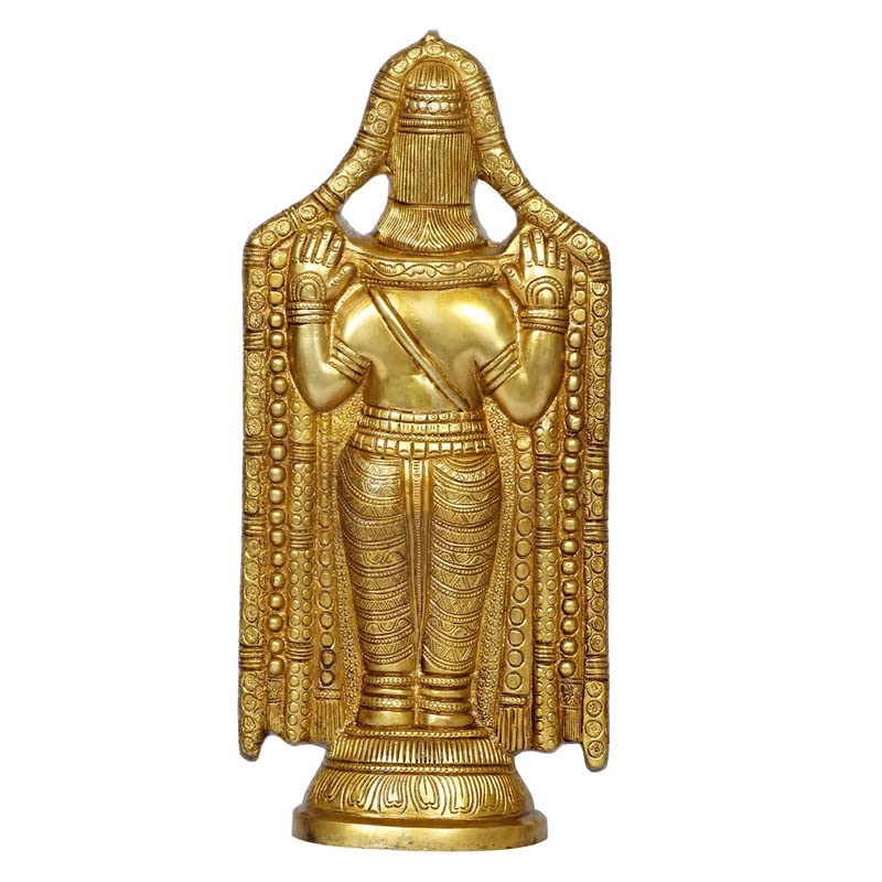 Brass Tirupati Balaji Idol image 1