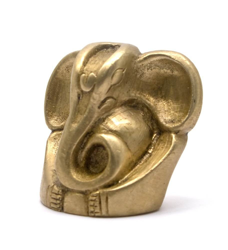 Brass Modern Ganesh image 0