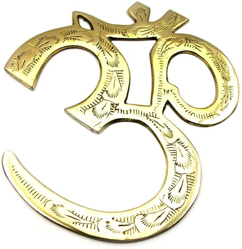 Brass Wall Hanging OM-7" image 0