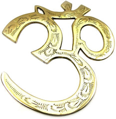Brass Wall Hanging OM-7" image 0