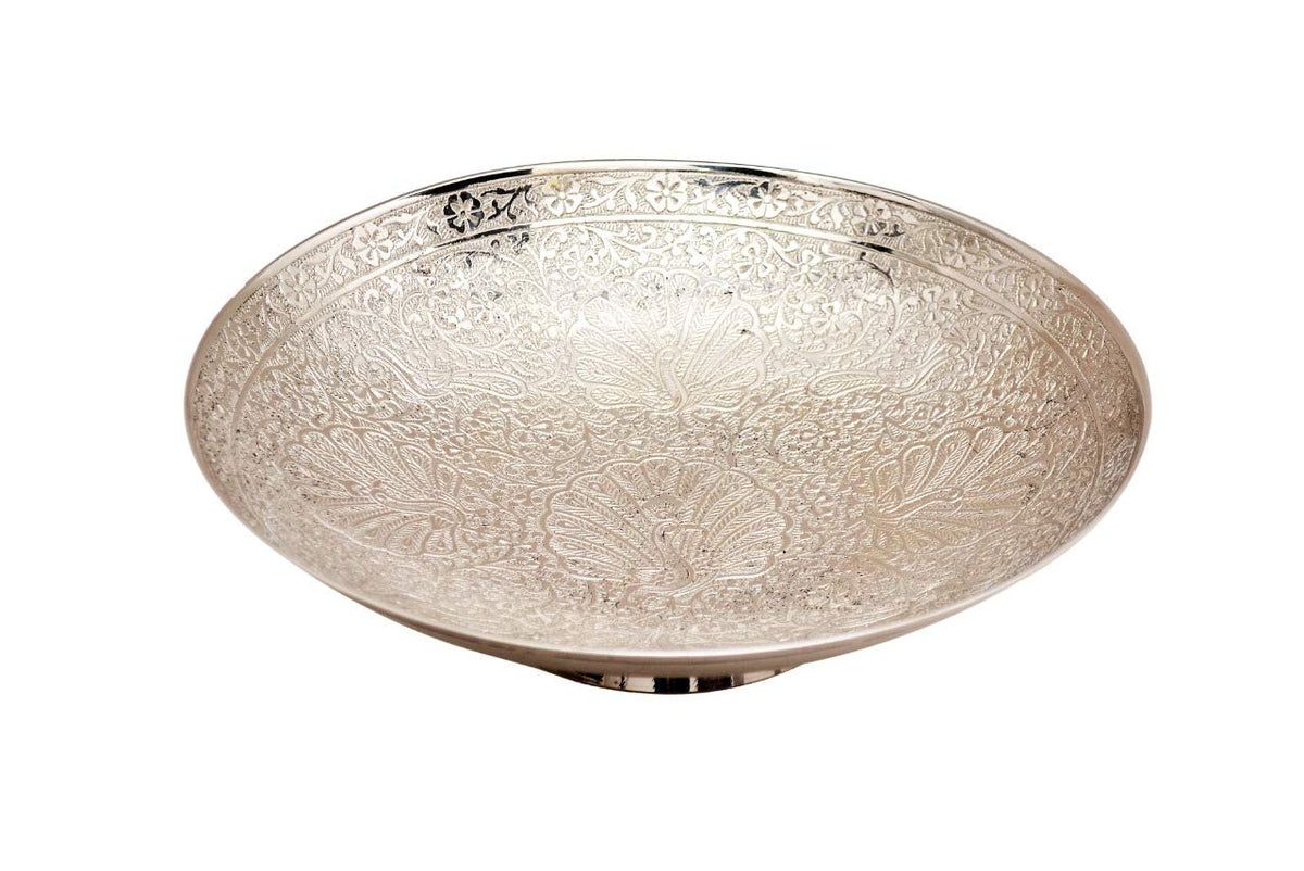 Brass Fruit Bowl 9" image 0