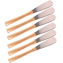 Copper Butter Knife Set of 2 image 1