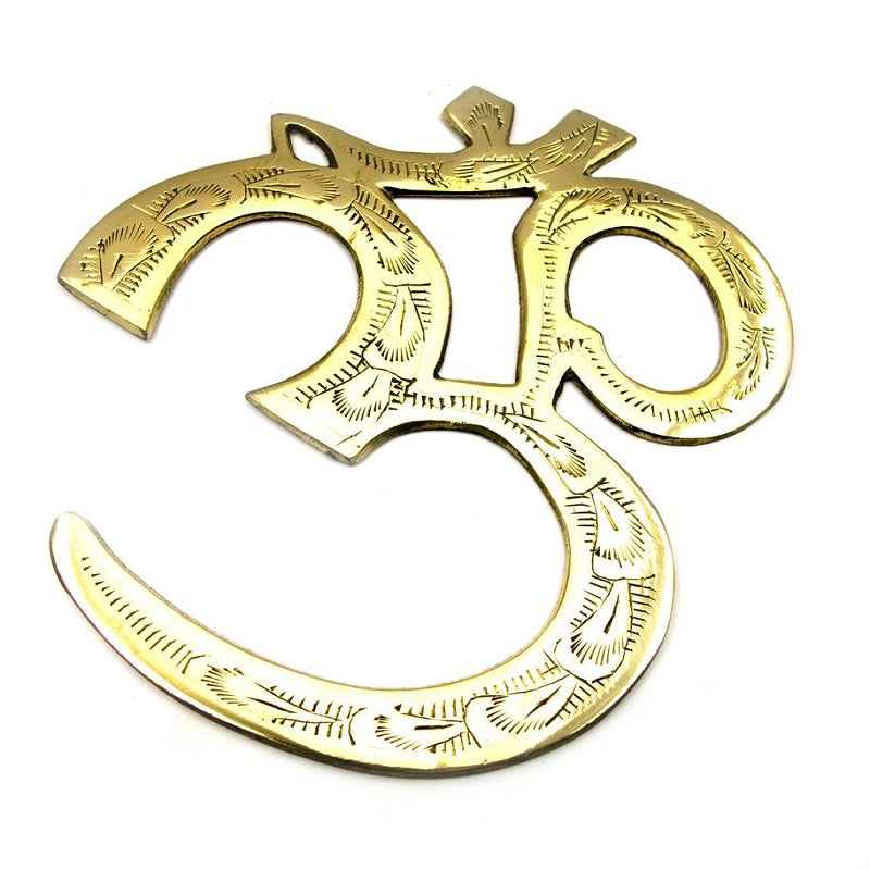 Brass Wall Hanging OM-3" image 0