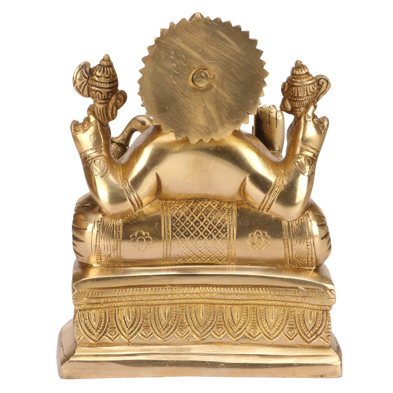 Brass Ganesha Statue Idol image 1