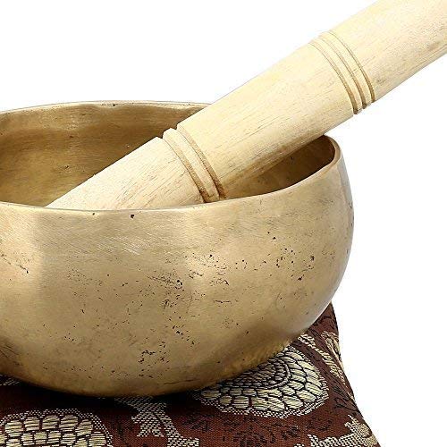 Handmade Singing Bowl with Stick and Cushion  image 1
