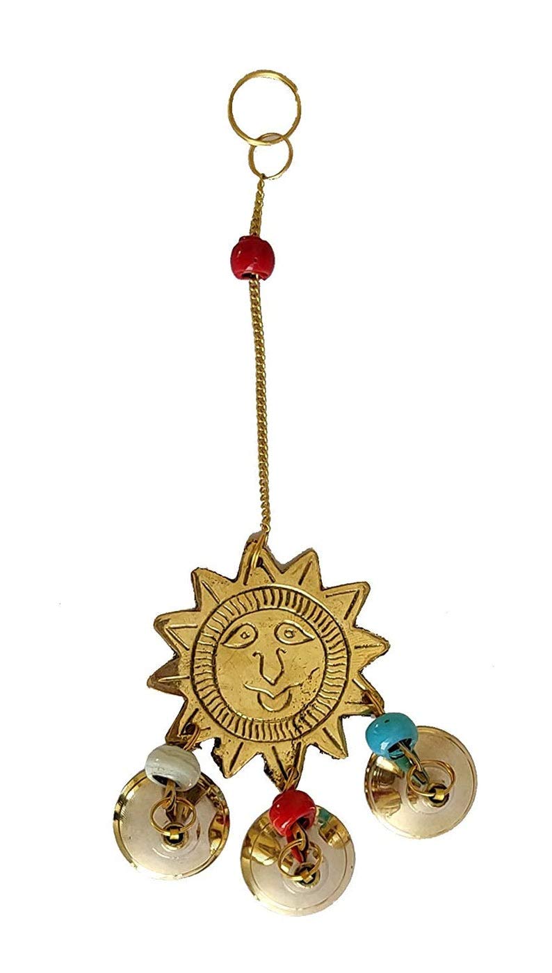 Brass Sun Windchime image 1