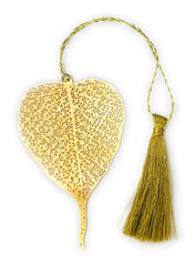 Brass Bookmark-Leaf image 0