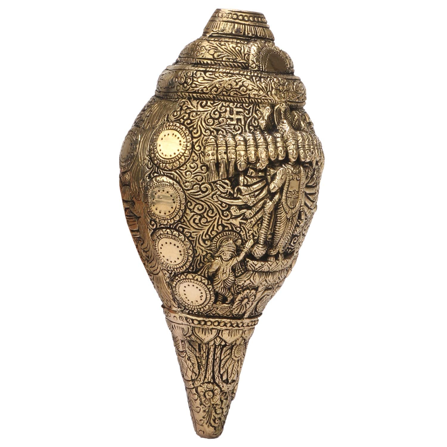 Brass Vishnu Virat Shankh image 4