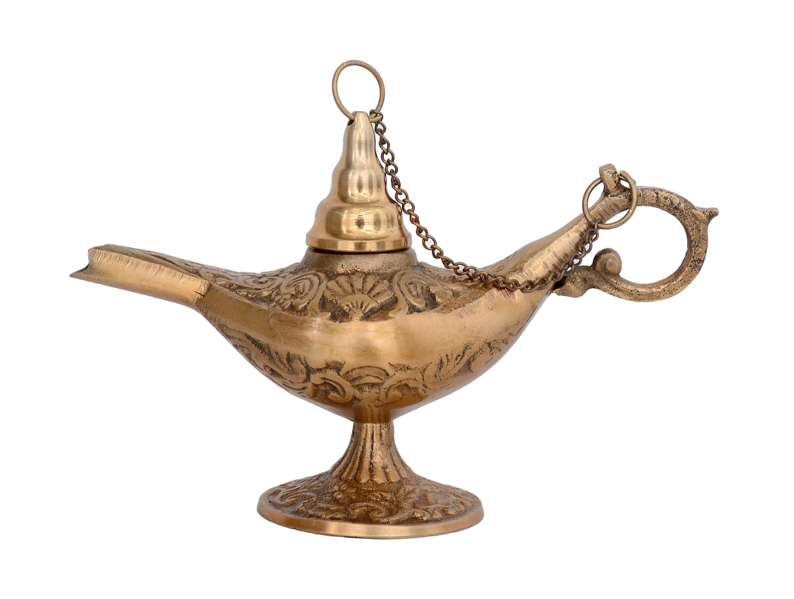Brass Alladin Chirag Lamp image 0