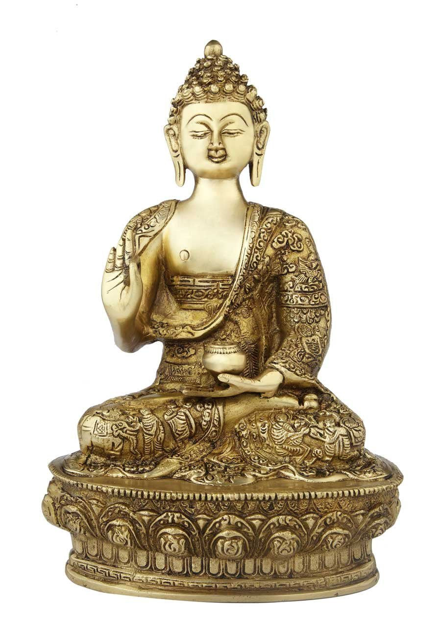 Brass Buddha Idol image 0