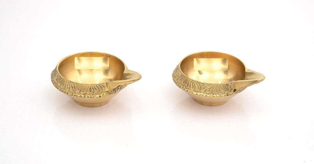 Brass Kuber deepak Set of 2 image 0