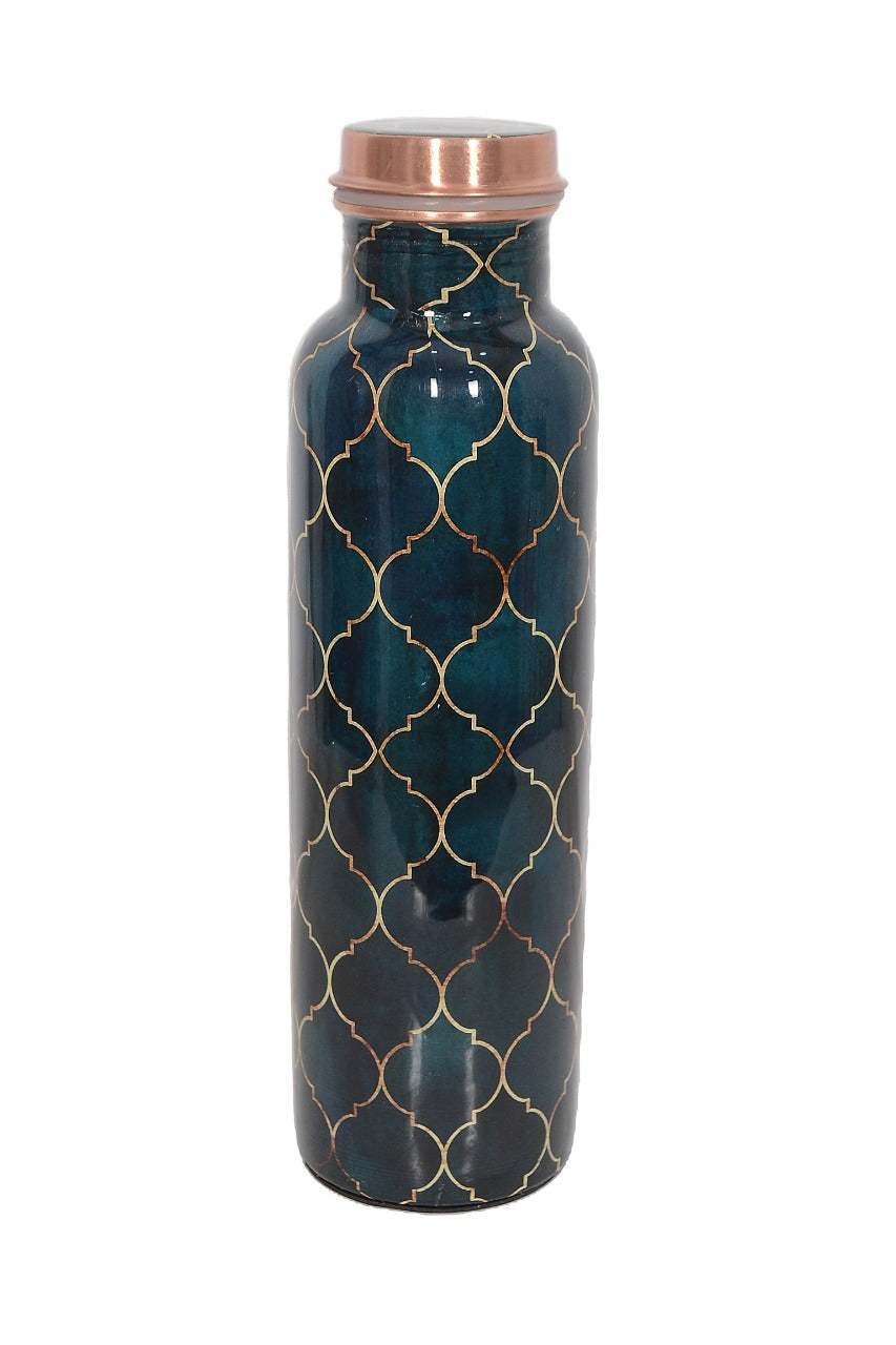 Pure Copper Water Bottle, 950 ml image 0